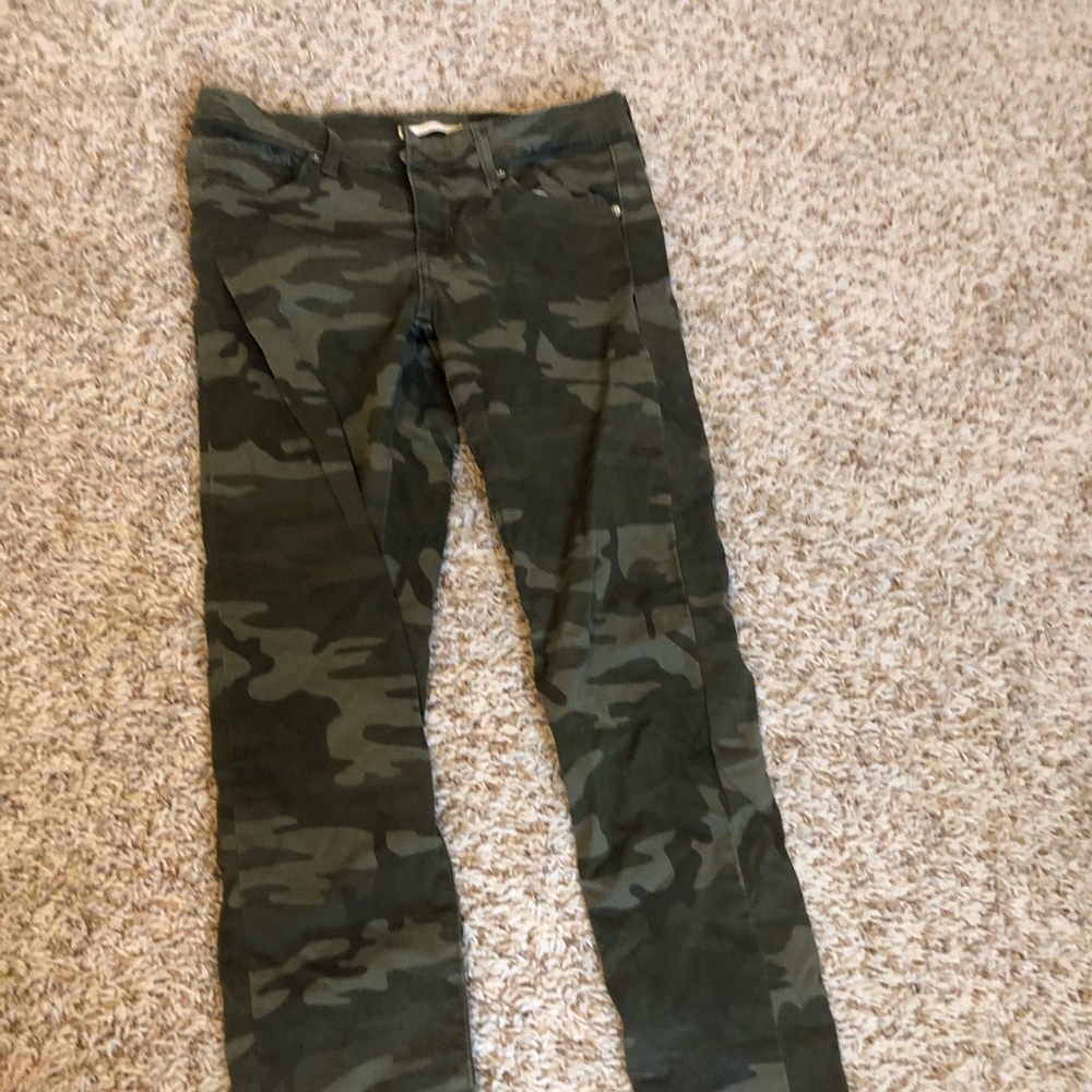 Camo jeans